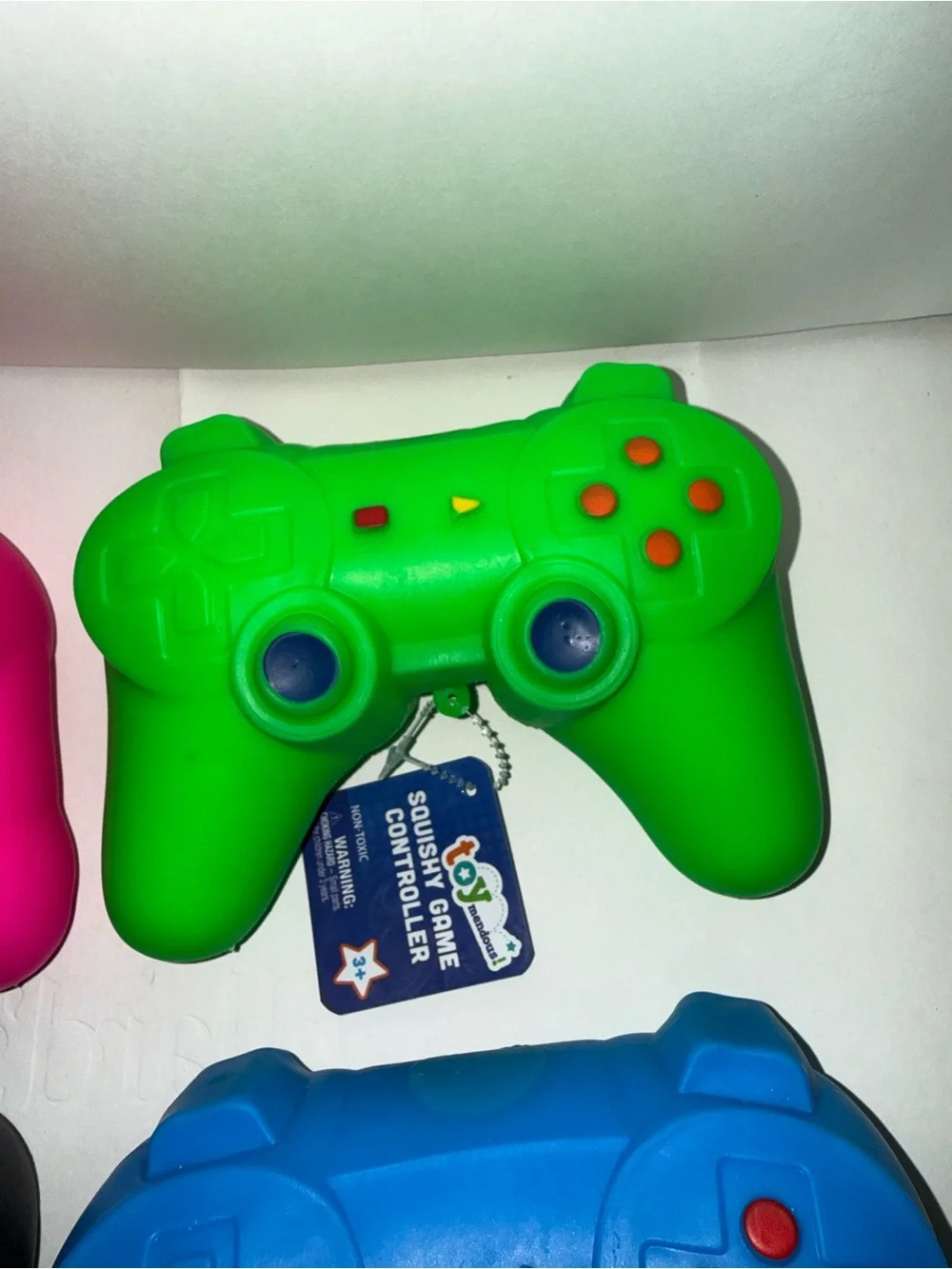 Toy Mendous Squishy Game Controller Bundle Lot Of 4 Brand NewPink, Green,Black,B